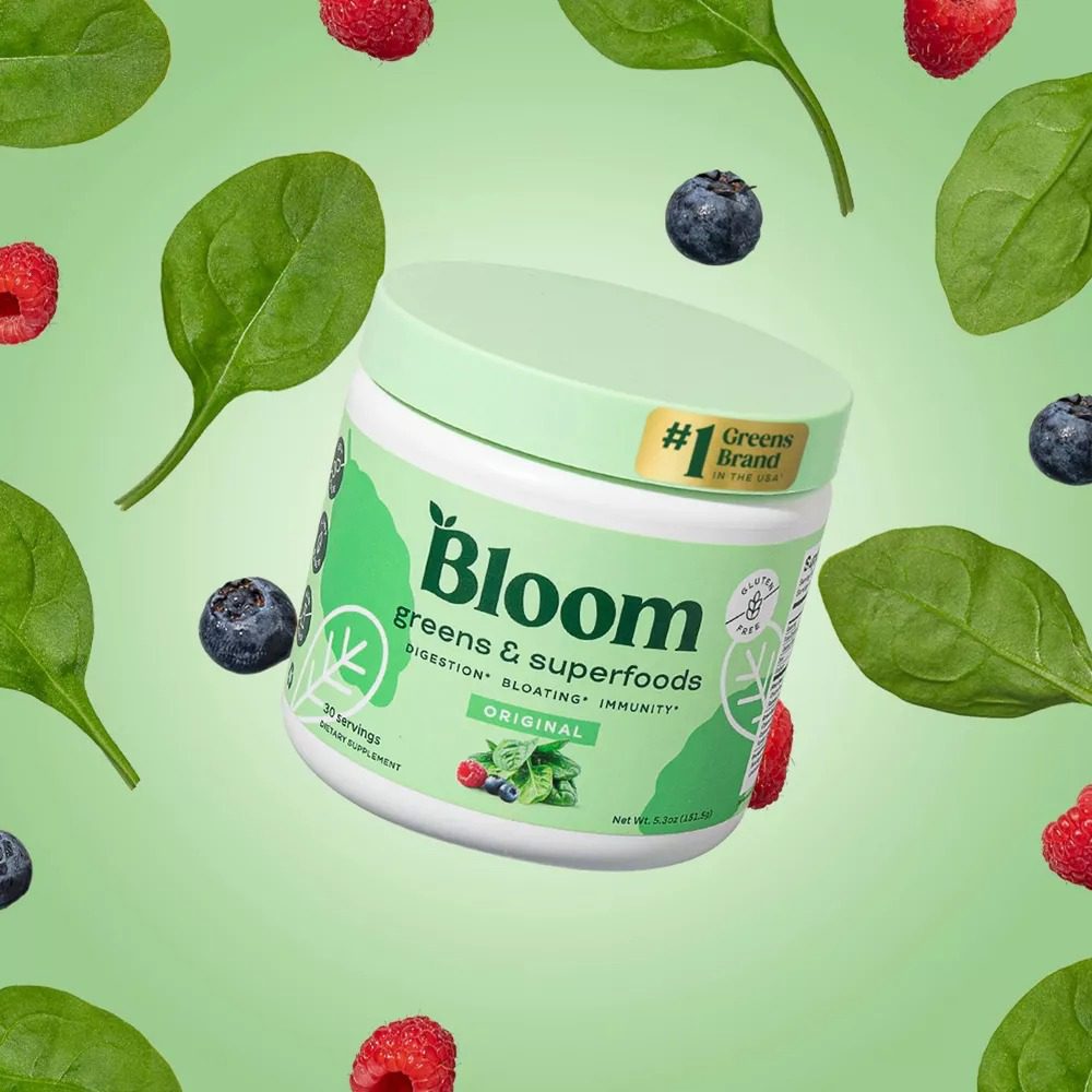 Bloom Greens & SuperFoods | Baja de peso en Días