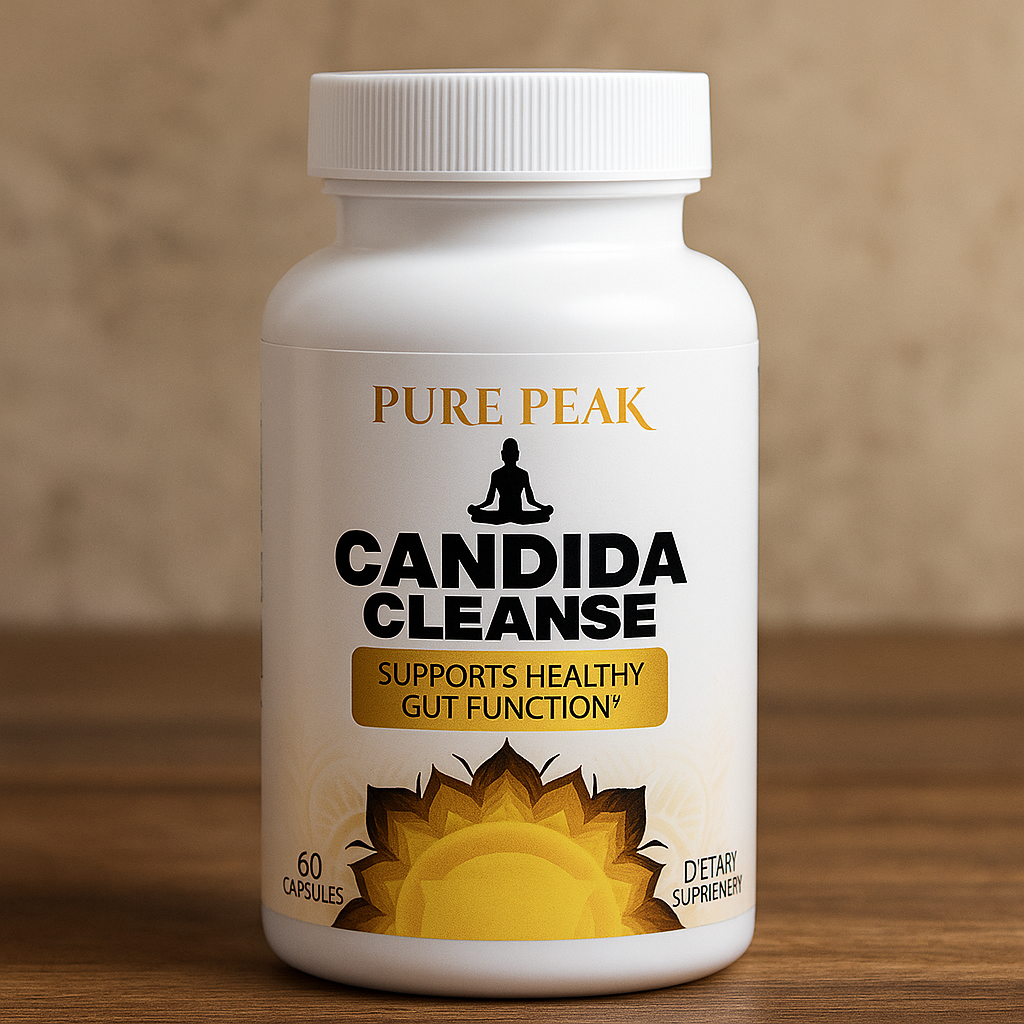 Candida Cleanse™ de Pure Peak | Cuidado Intestinal Natural para tu Bienestar