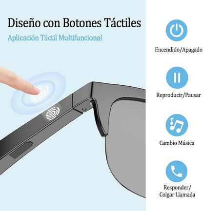 LENTES DE SOL CON AUDIFONOS MANOS LIBRES