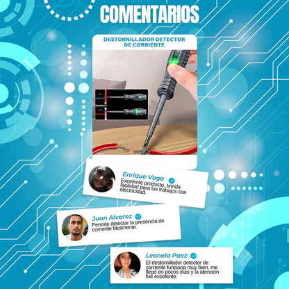 Destornillador Detector de Corriente 🎁Promo 2x1🎁