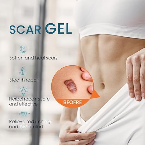 Crema para eliminar cicatrices Scar Gel™ | No más cicatrices. Solo piel renovada