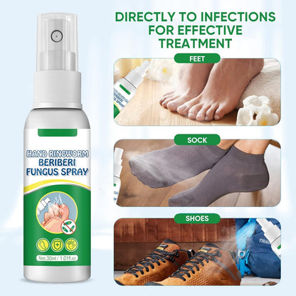 Spray Eliminador de Hongos Beriberi­™ | Elimina hongos y mal olor en segundos