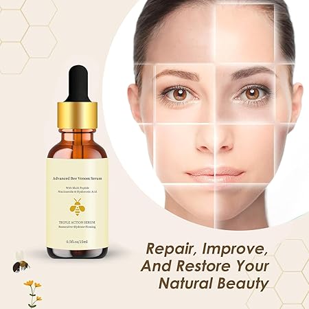 Serum de Veneno de Abejas Bee™ | El Secreto Natural para una Piel Firme, Radiante y Sin Edad