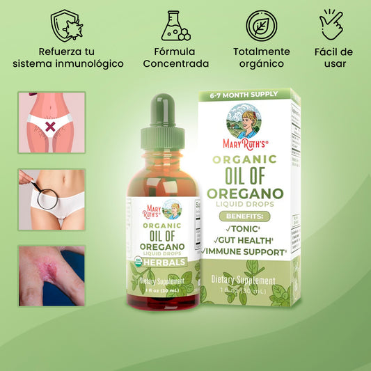 Aceite de Óregano MaruRuths™ | Cuidado Natural para tu Bienestar