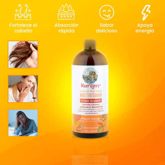 Multivitaminico Mary RUTH™ | Transforma tu cabello desde adentro