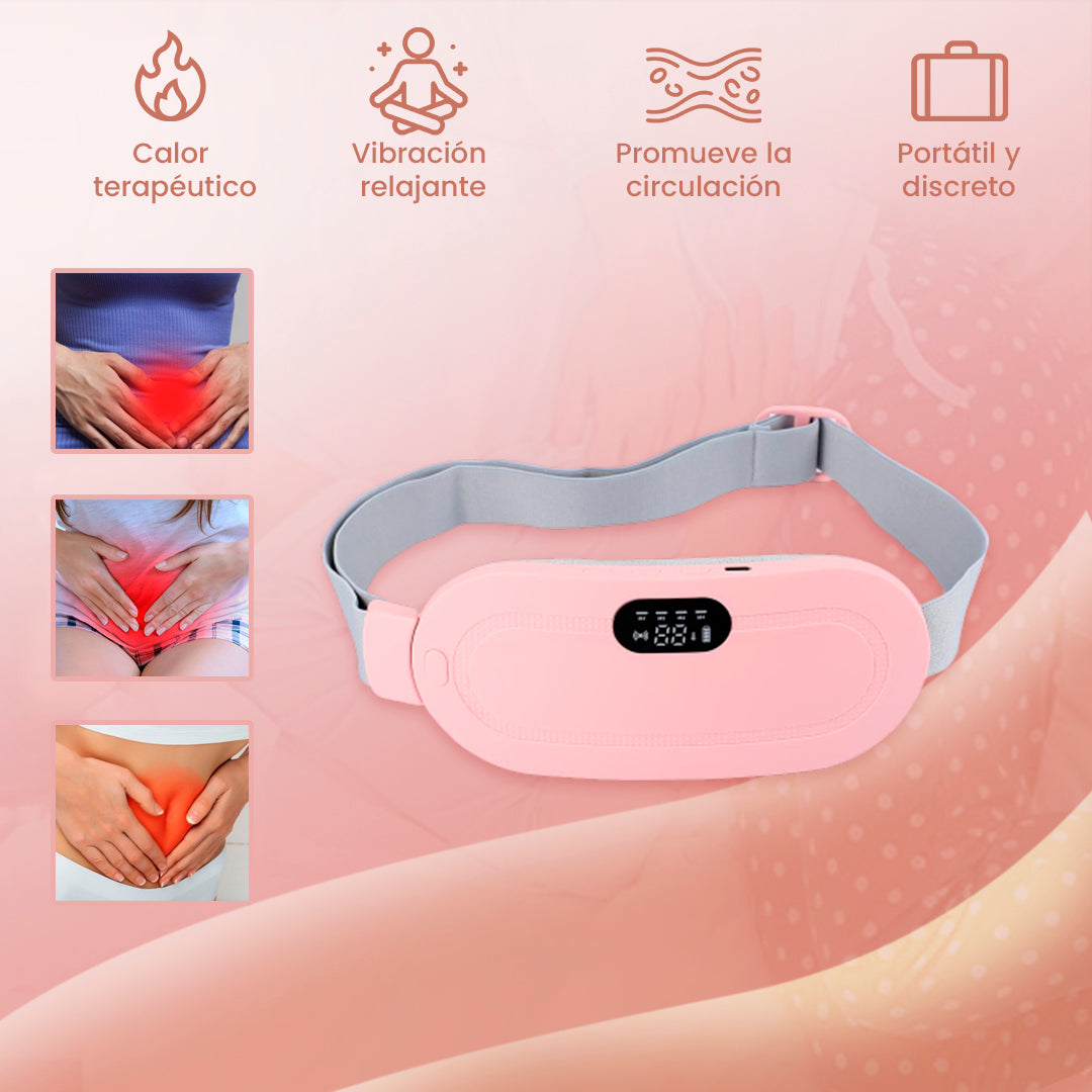Masajeador Électrico para dolor menstrual WarmRelief™ | Despídete del dolor menstrual, dale la bienvenida al alivio inmediato.