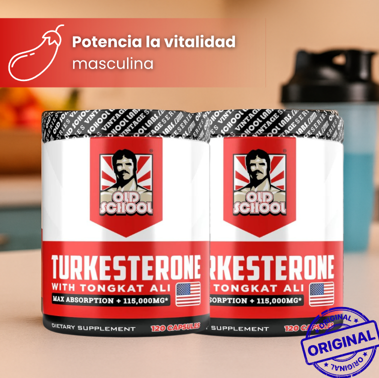 Turkesterone + Tongkat Ali | Fuerza, Masa y Rendimiento SX NATURAL