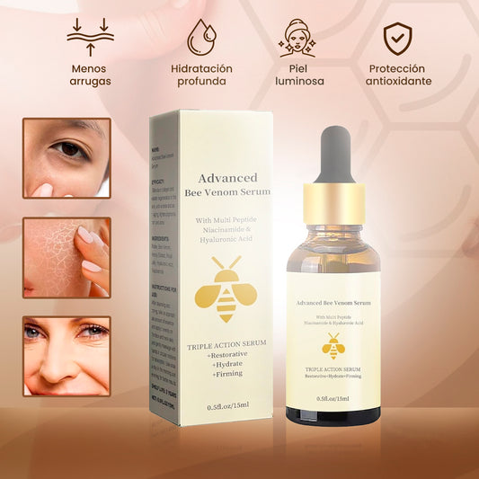 Serum de Veneno de Abejas Bee™ | El Secreto Natural para una Piel Firme, Radiante y Sin Edad