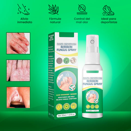 Spray Eliminador de Hongos Beriberi­™ | Elimina hongos y mal olor en segundos