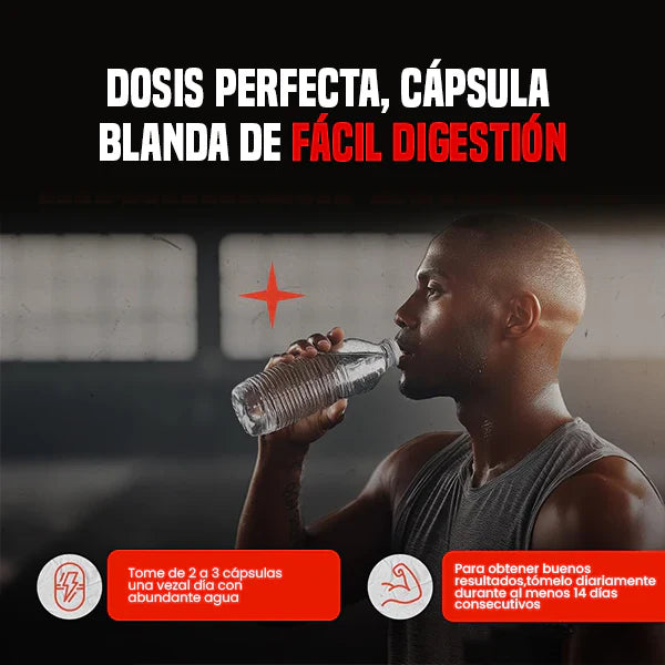 Turkesterone + Tongkat Ali | Fuerza, Masa y Rendimiento SX NATURAL