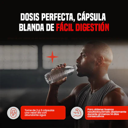 Turkesterone + Tongkat Ali | Fuerza, Masa y Rendimiento SX NATURAL