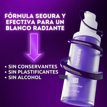 Hismile v34 - Crema Blanqueadora Dental